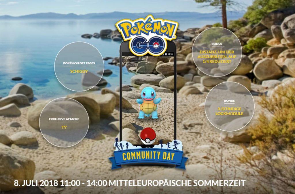 Pokémon GO Com Day Juli