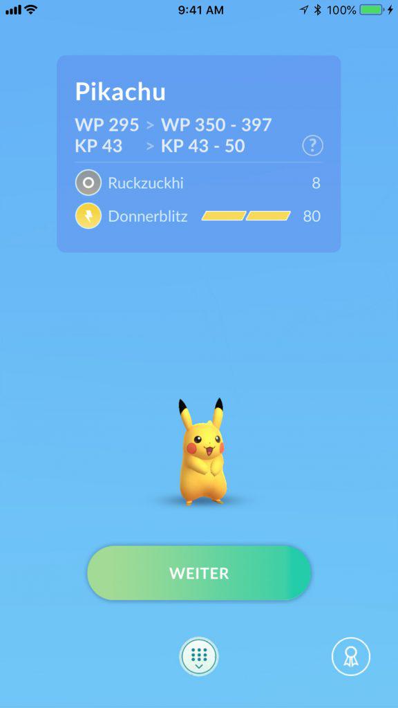 Pokémon GO Tausch IV