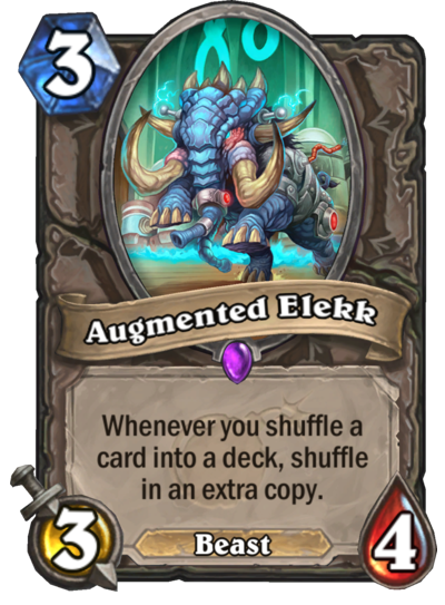 Hearthstone Augmented Elekk