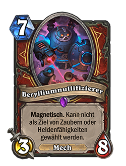 Hearthstone Boomsday Berylliumnullifizierer