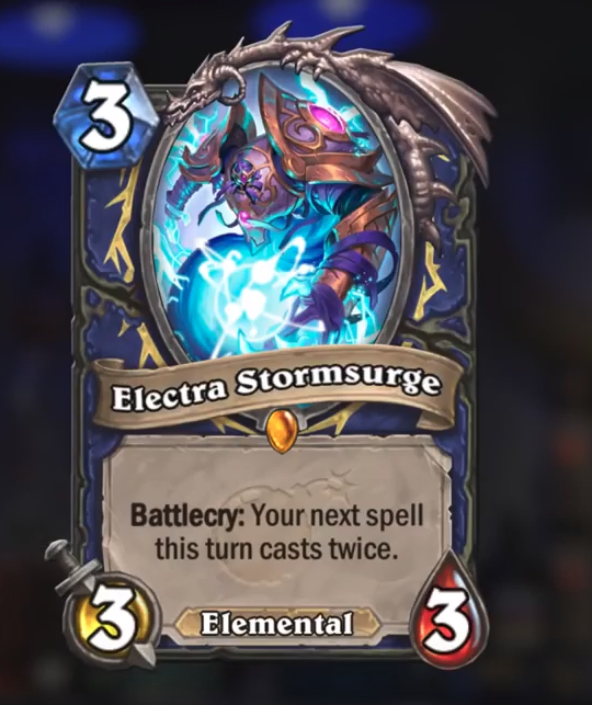 Hearthstone Boomsday Electra Stormsurge