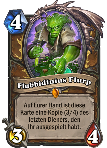 Hearthstone Flubbidinius