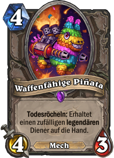 Hearthstone Waffenfaehige Pinata