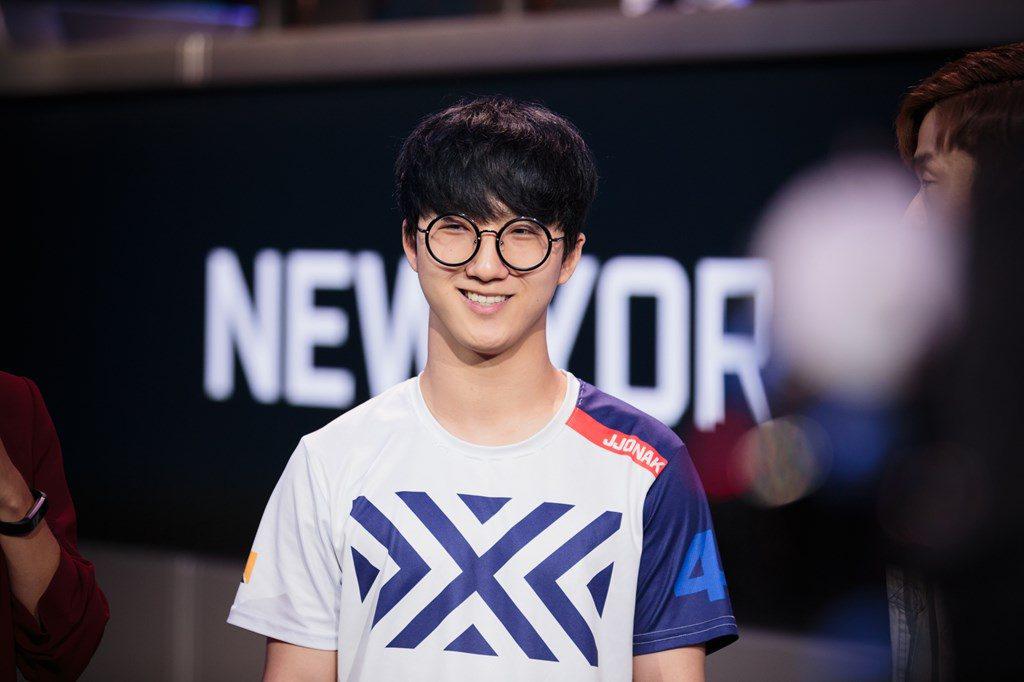 Overwatch League NYXL JJonak happy