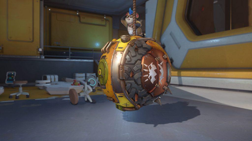 Overwatch Screenshot Wrecking Ball Pose Abrissbirne