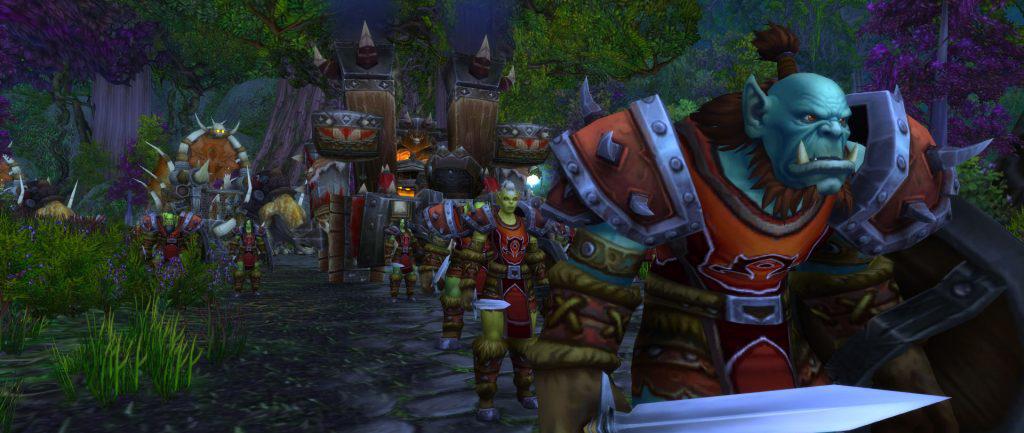 WoW BfA Krieg der Dornen Orcs