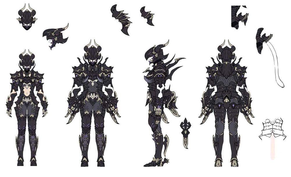 final fantasy xiv dragoon concept art