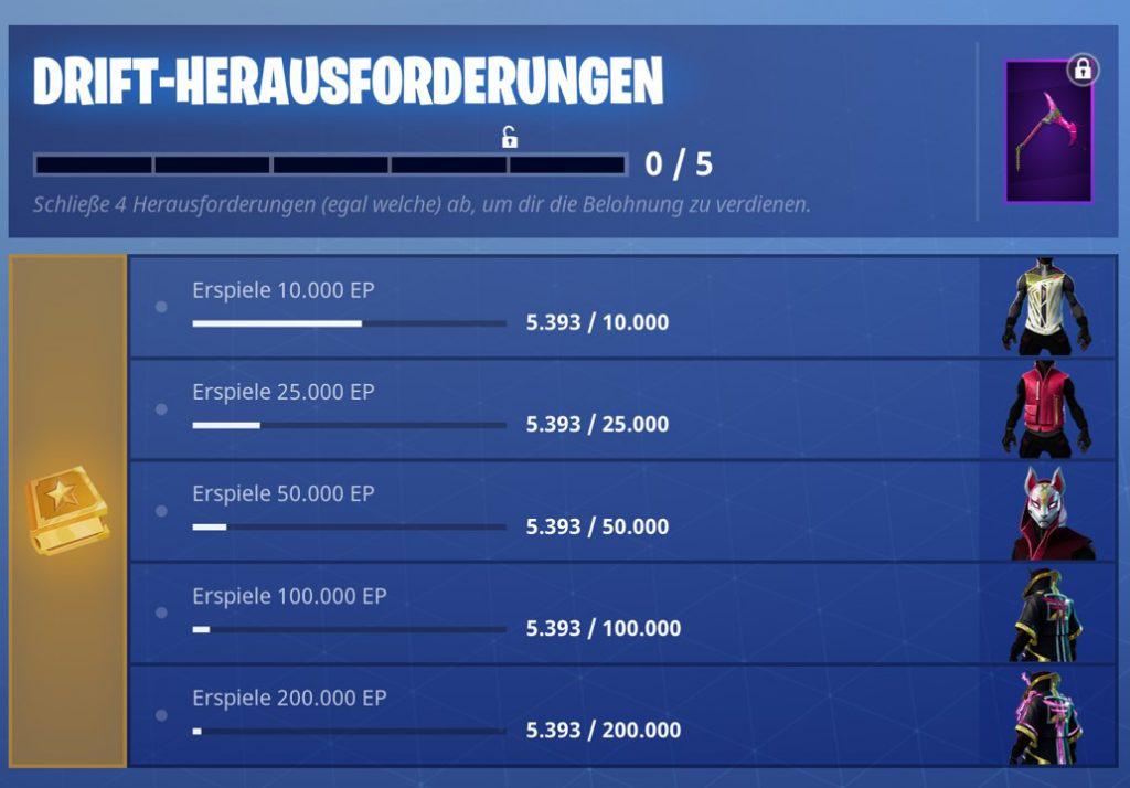 fortnite-drift-herausforderungen