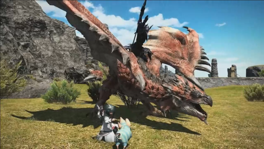 final fantasy xiv rathalos mount