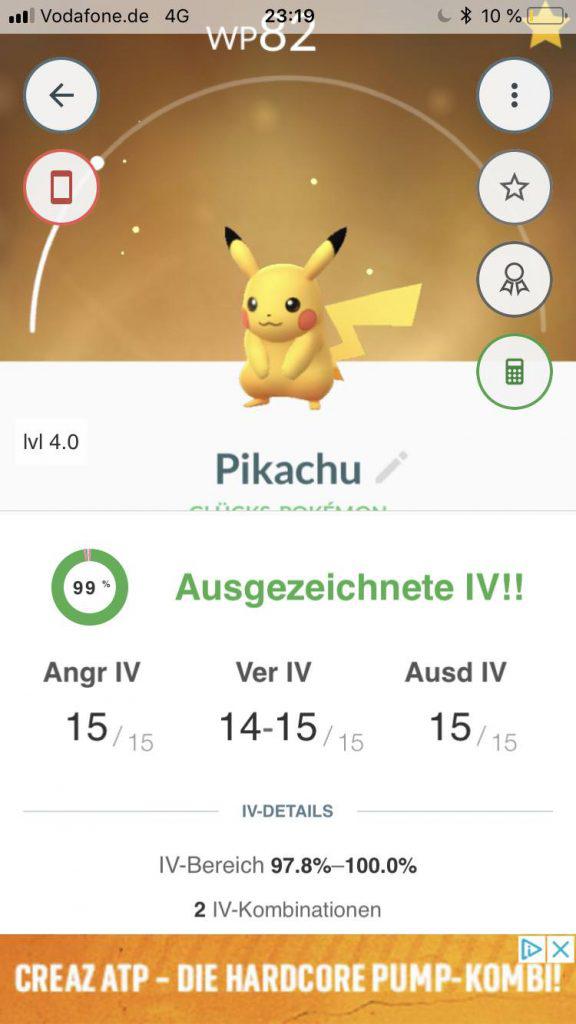 Pokémon GO Lucky Pikachu