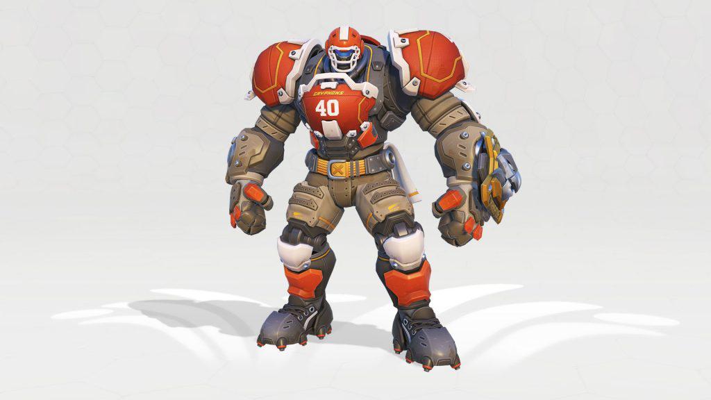 Overwatch Reinhardt Gridironhardt Legendary