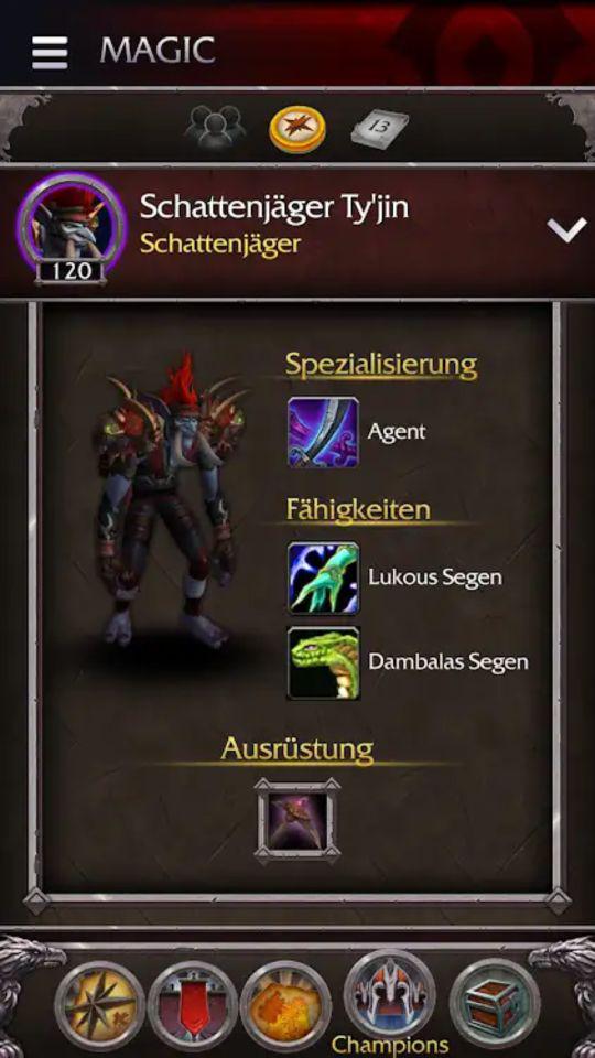 WoW Companion App Screenshot 5