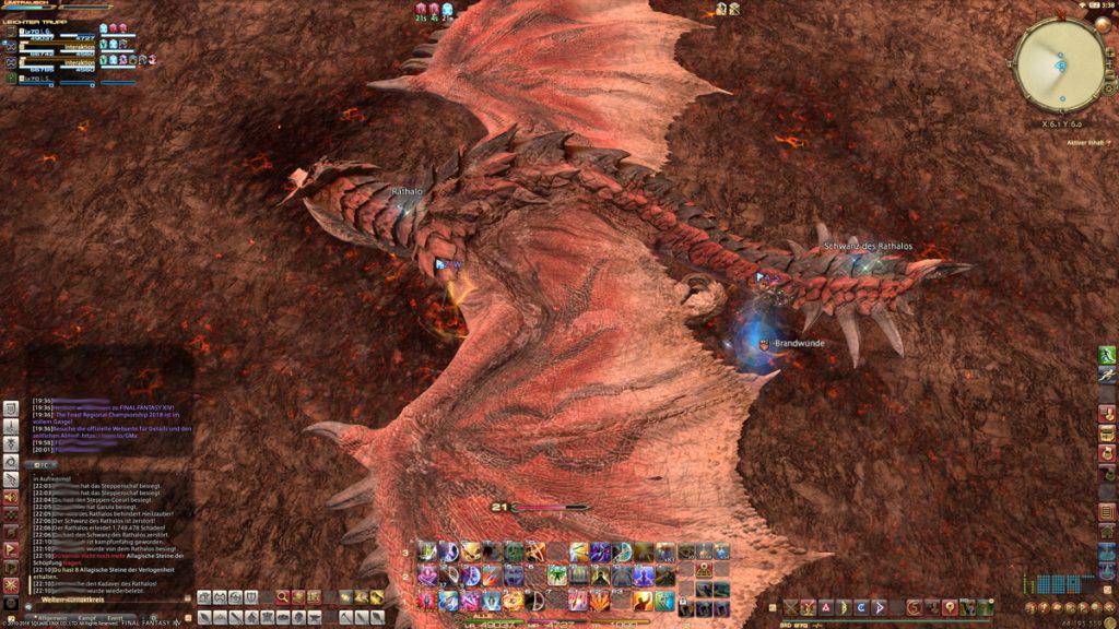 final fantasy xiv rathalos looten