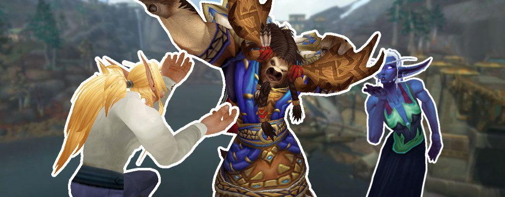 wow battle for azeroth Taure Nachtgeborene Blutelf Titel