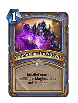 Hearthstone Foliant der Intelligenz