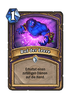 Hearthstone Ruf der Leere