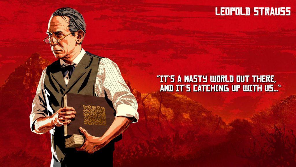 Red Dead Redemption 2 Strauss Artwork