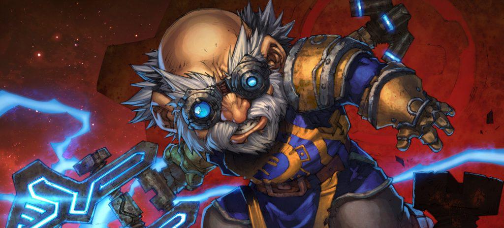 WoW Gelbin Mekkatorque Hearthstone Art