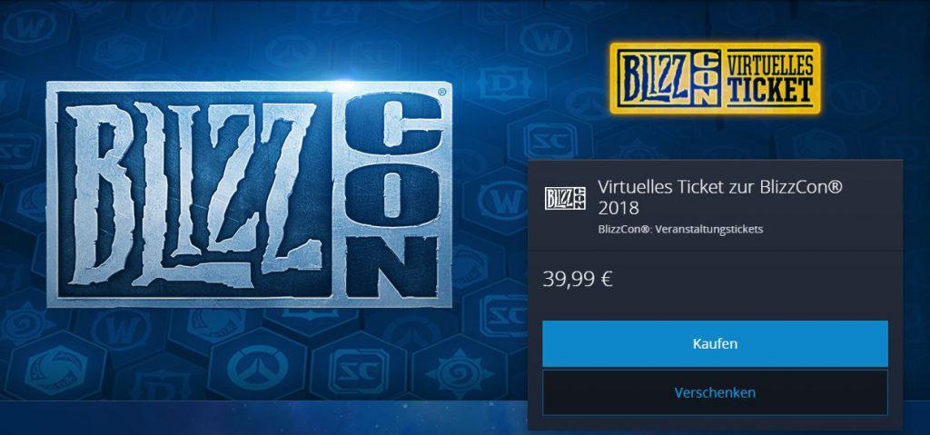 Battle net shop blizzcon 2018 ticket