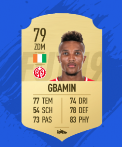 FIFA 19 Bundesliga Gbamin