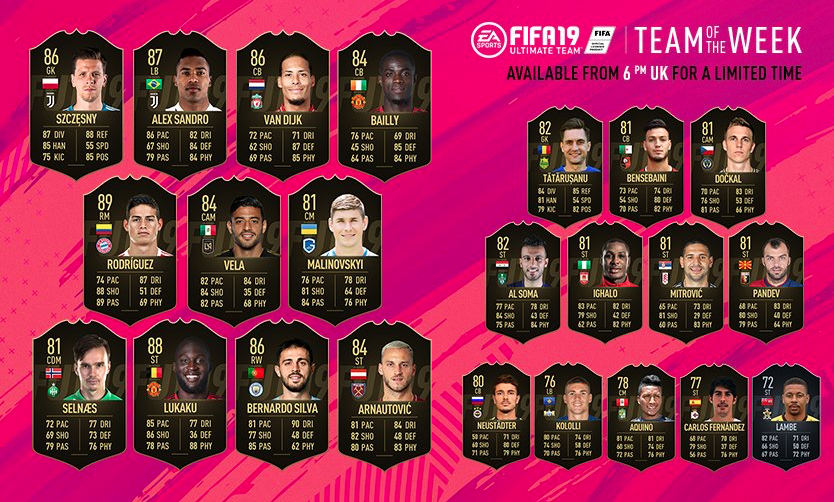 FIFA 19 TOTW 5