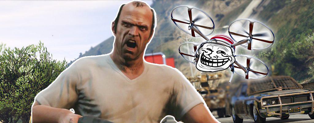 GTA 5 Online Trevor Drohne Genervt