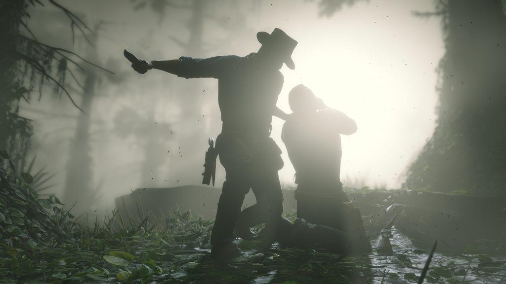 Red Dead Redemption 2 Mord Blut Detail