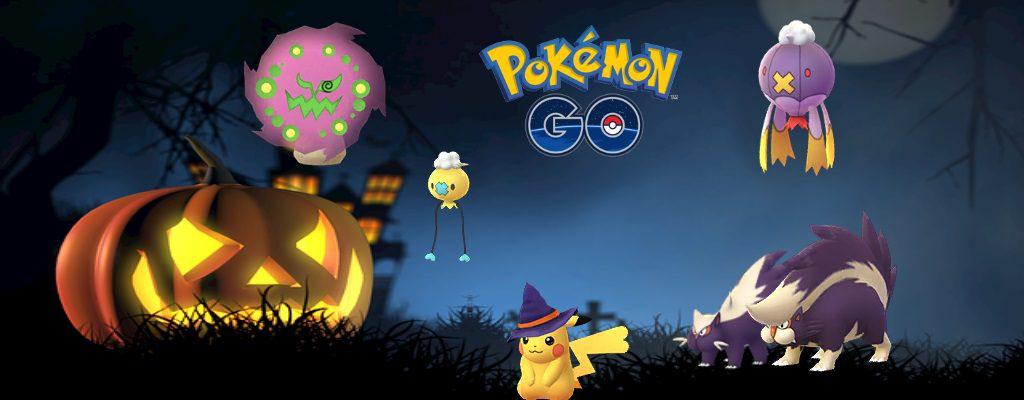 Titelbild Halloween Event Pokemon GO