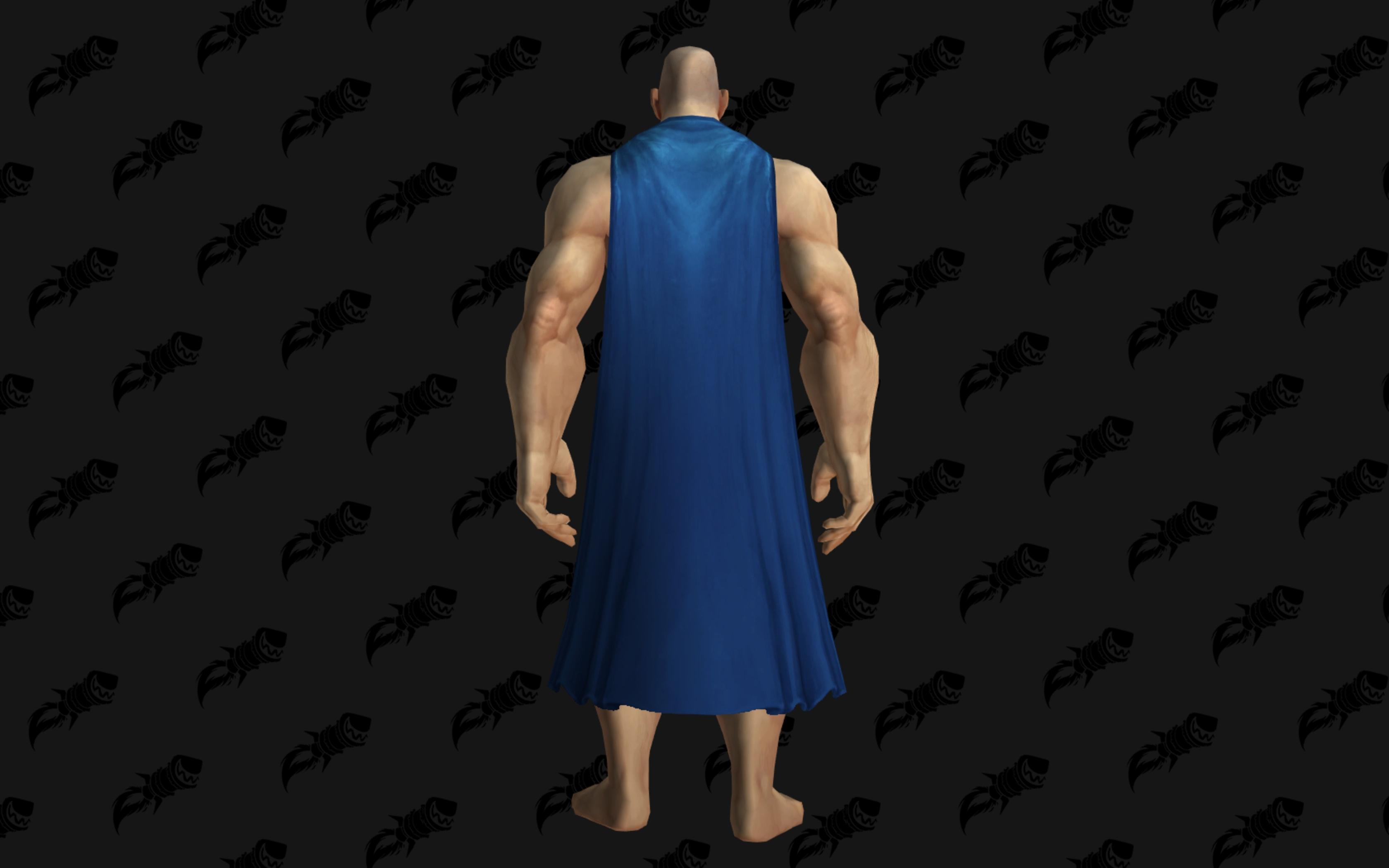 WoW Warfront Blue Cloak