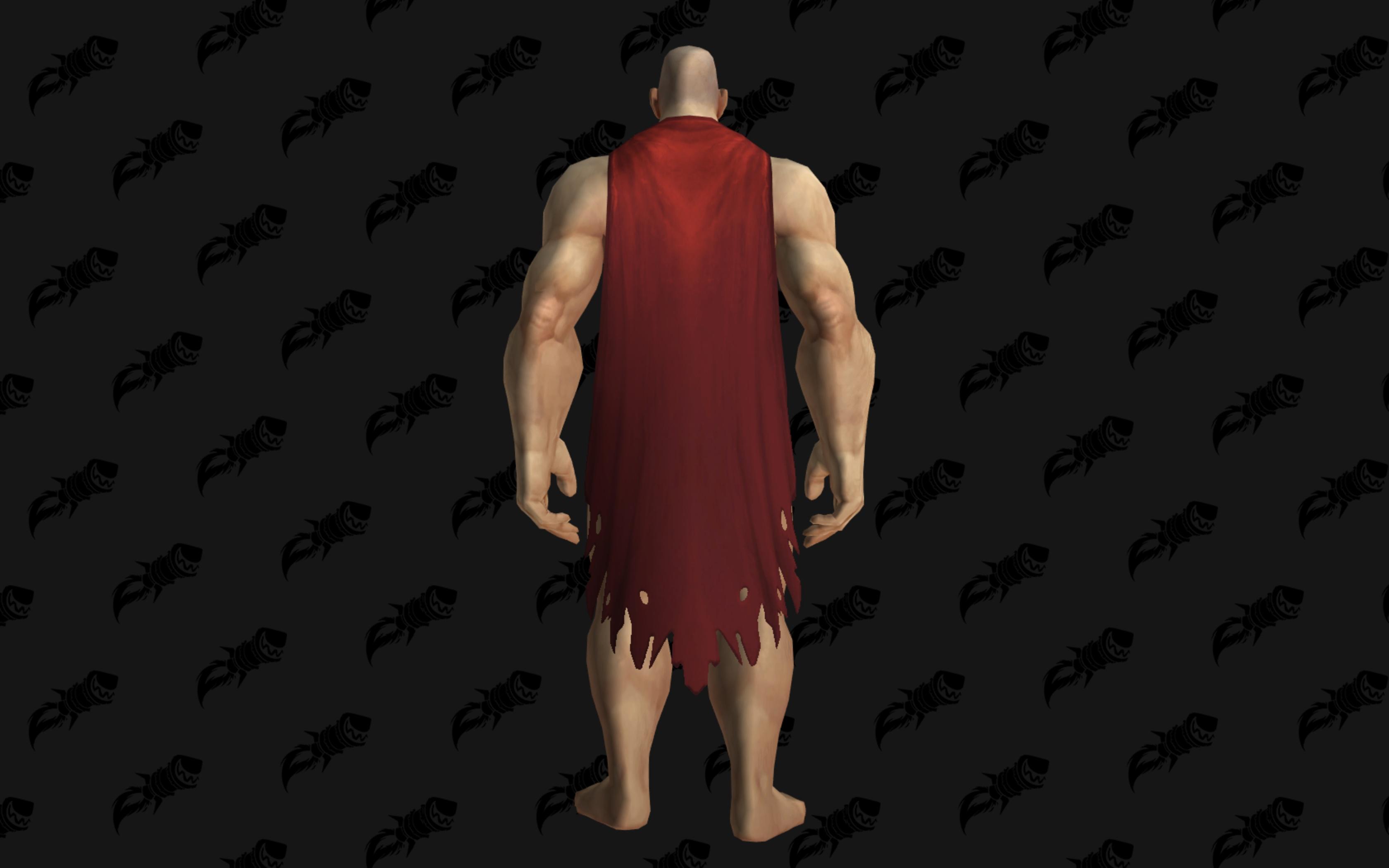 WoW Warfront Red Cloak