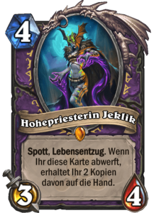 Hearthstone Hohepriesterin Jeklik