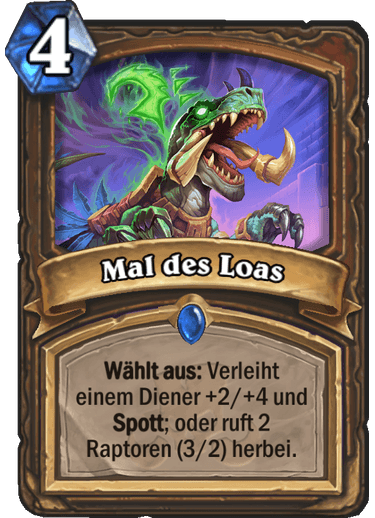 Hearthstone Mal des Loas