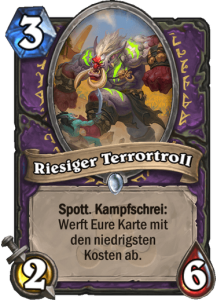 Hearthstone Riesiger Terrortroll