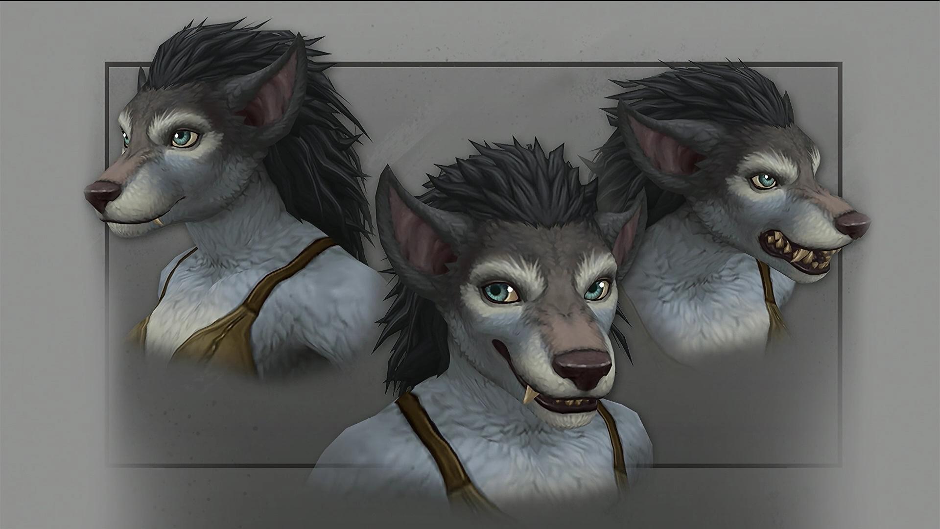 WoW Worgen Female New Model 1