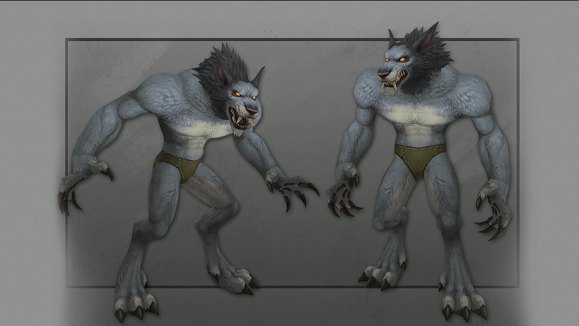 WoW Worgen Male New Model 2