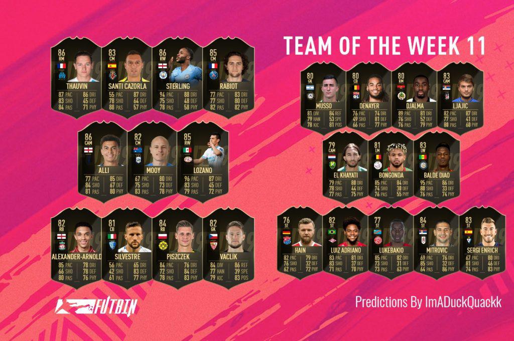 fifa 19 totw 11