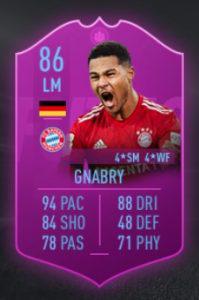 FIFA 19 Liga SBC Reward Gnabry