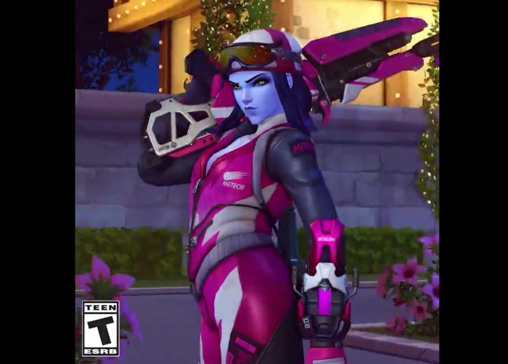 Overwatch Winterwunderland 2018 Skin Widowmaker