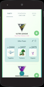 Pokémon GO Hyper-Liga Team