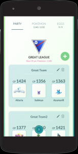 Pokémon GO Super-Liga Team