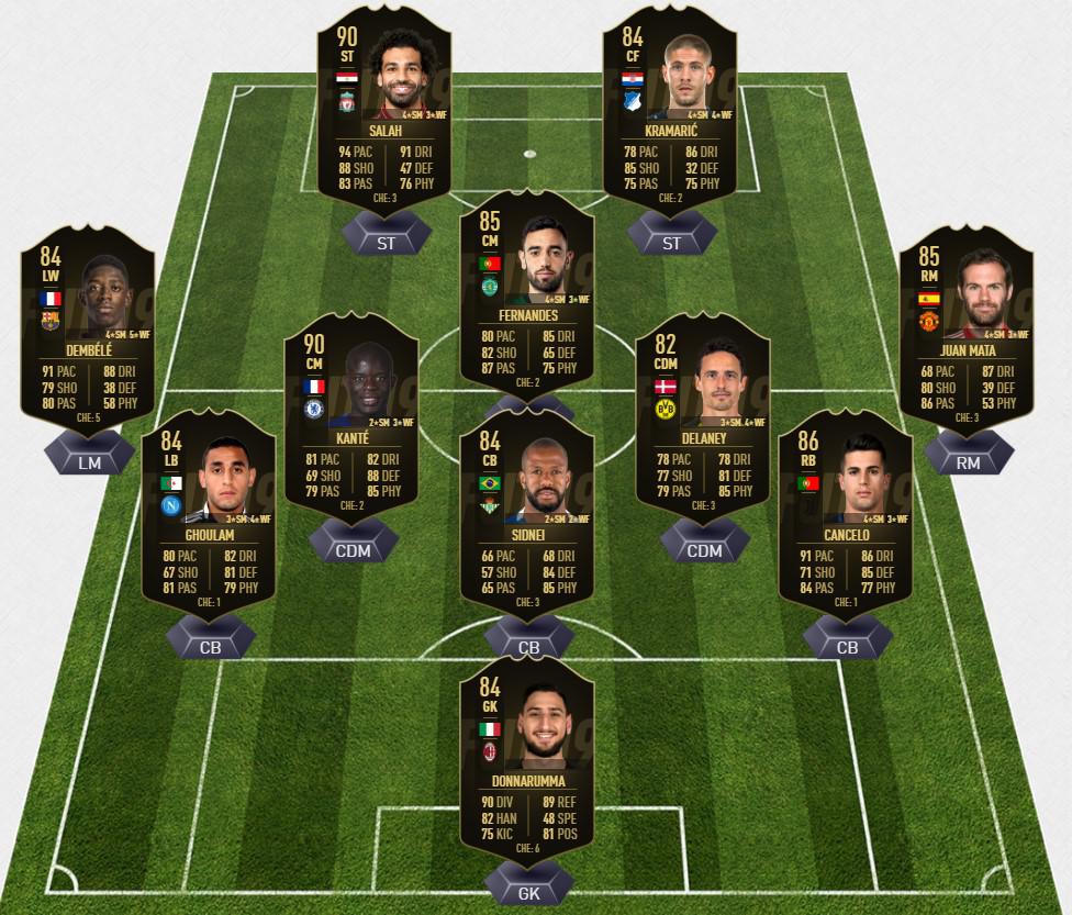 fifa 19 totw 13 start