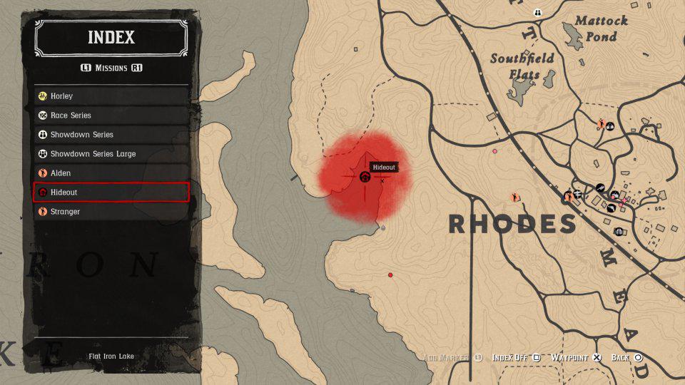 red dead online clemens point