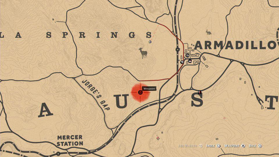 red dead online jorges gap