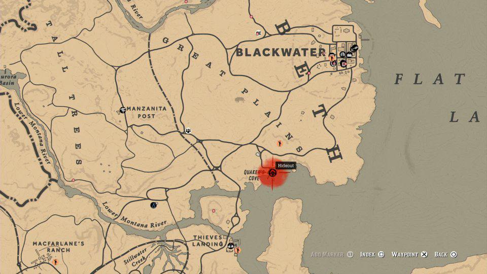 red dead online quaker cove