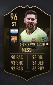 FIFA 19 Inform Messi