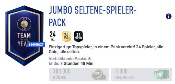 FIFA 19 Packs TOTY