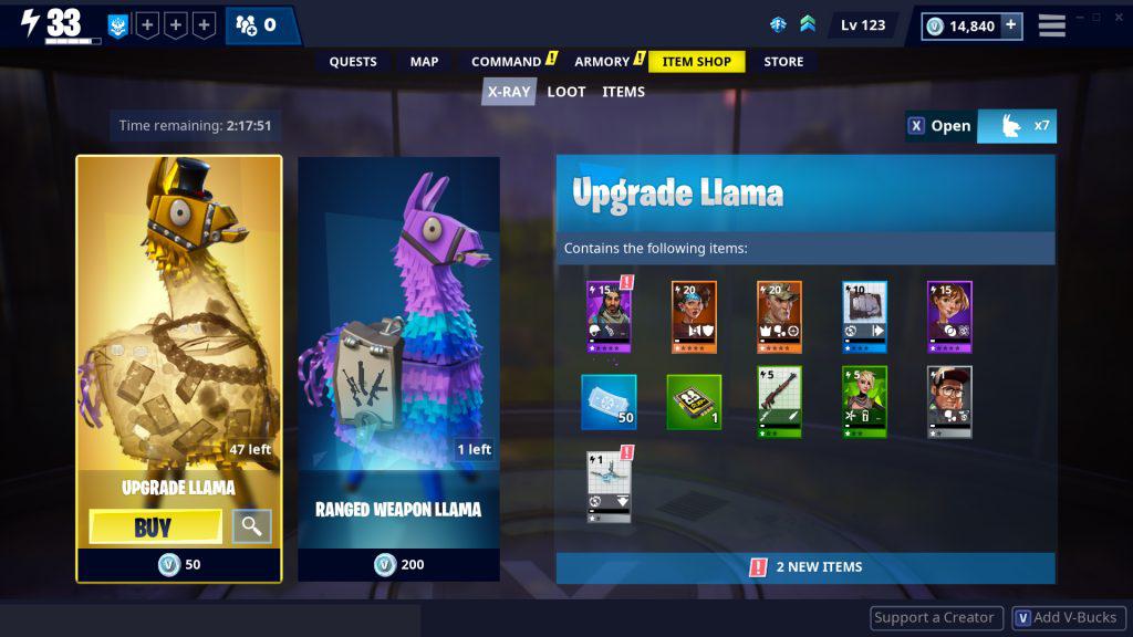 Fortnite-Lamas