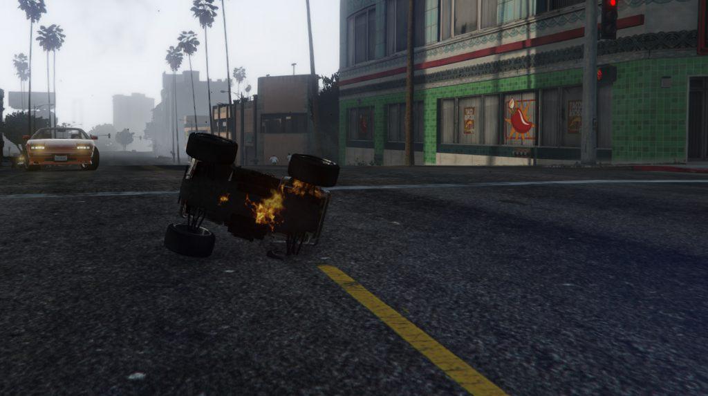 GTA 5 Online RC Bandito explodiert