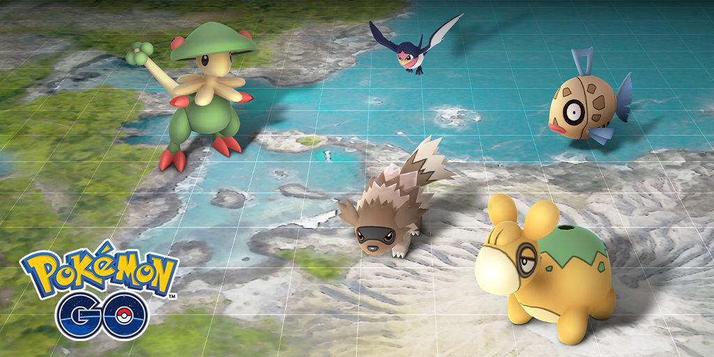 Hoenn Event Pokemon GO