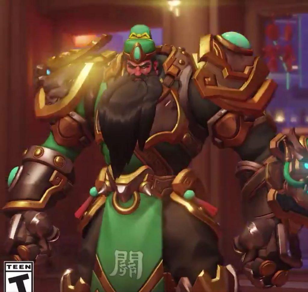 Overwatch Neujahr 2019 Skin Reinhardt